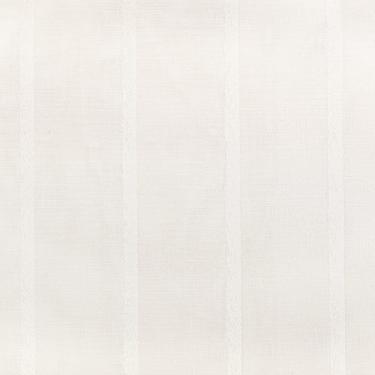 Champagne - White & Ivory Stripe Upholstery Fabric 118 Inches"